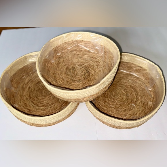 Set of 3 Stackable Storage Baskets - Picture 7 of 12